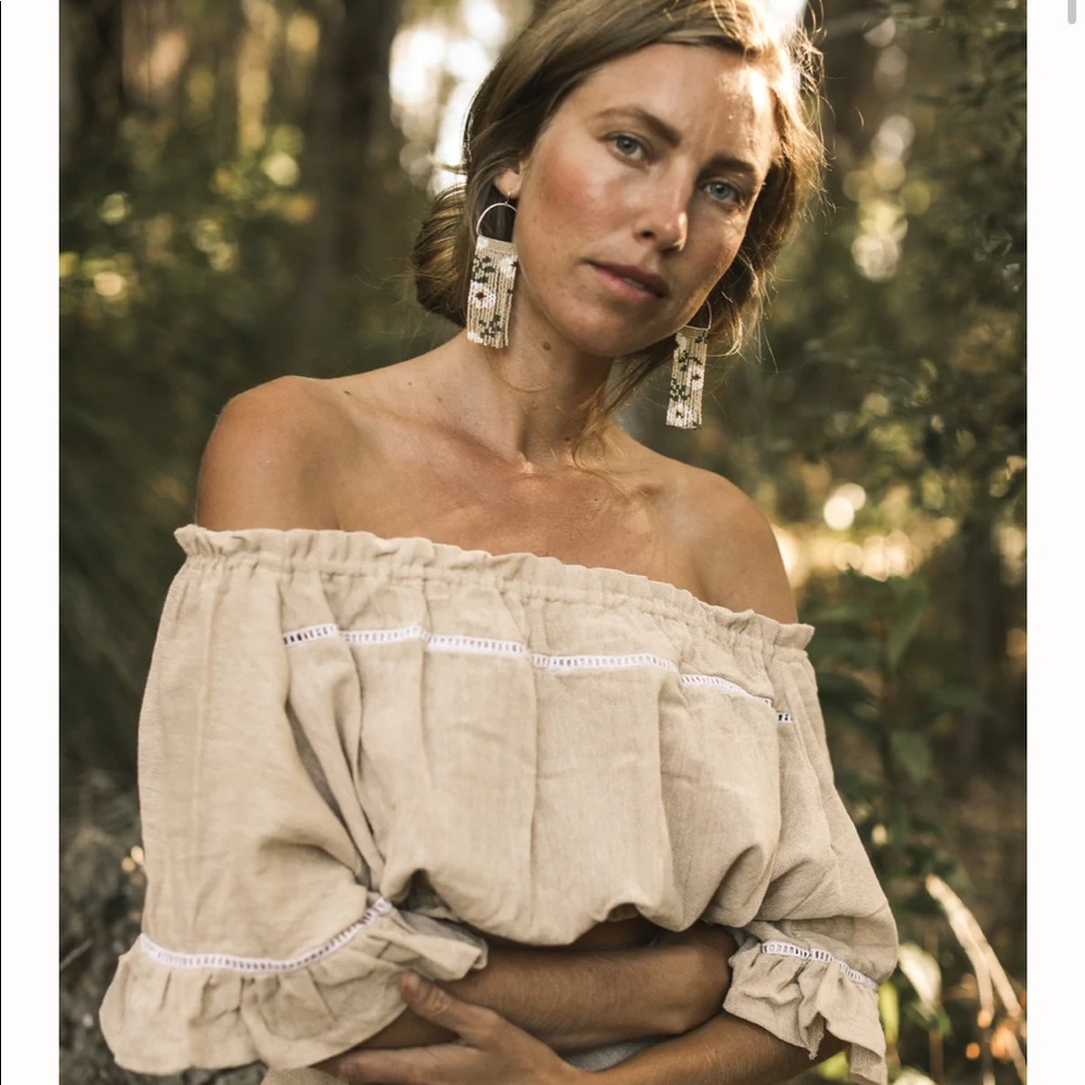 Hemp Temple Astraea Raw Top
